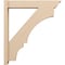 Ekena Millwork 6-in W x 32-in D x 36-in H Balboa Trad Rough Cedar Woodgrain TimberThane Outlooker, Primed Tan OUTUR060X32X36BOA04RCPR - alternate 5